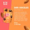 B.T.R. Nation - Dark Chocolate Almond Butter Cups - Superfood Candy Date Sweetened 0g Refined Sugar Vegan Dairy Soy Free - 3 Pack view 3