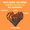 B.T.R. Nation - Dark Chocolate Almond Butter Cups - Superfood Candy Date Sweetened 0g Refined Sugar Vegan Dairy Soy Free - 3 Pack view 4