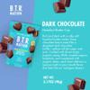 B.T.R. Nation - Dark Chocolate Hazelnut Butter Cups - Superfood Candy Date Sweetened 0g Refined Sugar Vegan Dairy Soy Free - 3 Pack view 3