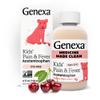 Genexa Children's Clean Acetaminophen | Pediatrician Preferred Ingredients | Pain & Fever Reducer for Kids | Dye Free, 0% Artificial Additives | Ages 2-11, Delicious Organic Cherry Liquid, 4 fl oz view 1
