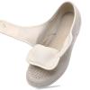 NVBHOF Womens Comfort Diabetic Slippers, Air Cushion Lightweight Walking Shoes Comfort for Elderly, Slippers for Swollen Feet Edema, for Arthritis Fasc(Black,8) view 2