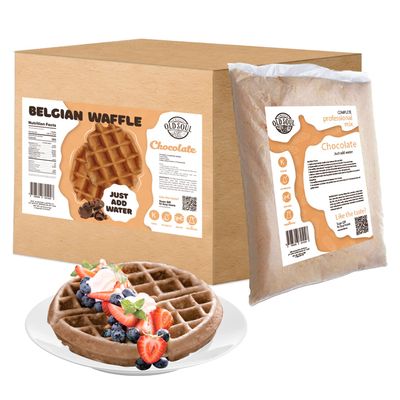 ALDKitchen Belgian Waffle Mix | Soy free | Nut free | Dough Mix for Egg Waffles (Chocolate, 30 Pound (Pack of 1))