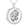 BIAIHQIE Free Pads&Chain Tree Life Perfume Locket for Women Stainless Steel Essential Oil Diffuser Necklace view 1