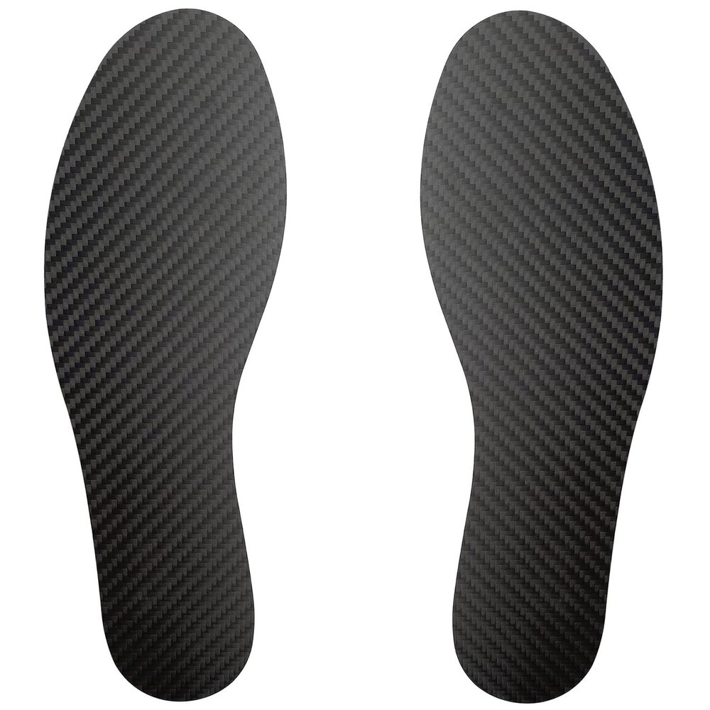 1 Pair Very Rigid Carbon Fiber Shoe Inserts for Arthritis,Lis Franc,Metatarsal Fractures,Acute Turf Toe,Hallux Rigidus,Length 21.5cm(Fit Men Size 5/Women 6)