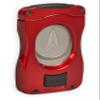 Lotus GT Cigar Cutter with Double Guillotine Blades, All Metal Housing, Slot on Bottom for Easy Cleaning, Closed Back Design for a Perfect Cut (Red & Black) view 1