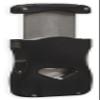 Lotus GT Cigar Cutter with Double Guillotine Blades, All Metal Housing, Slot on Bottom for Easy Cleaning, Closed Back Design for a Perfect Cut (Black) view 3
