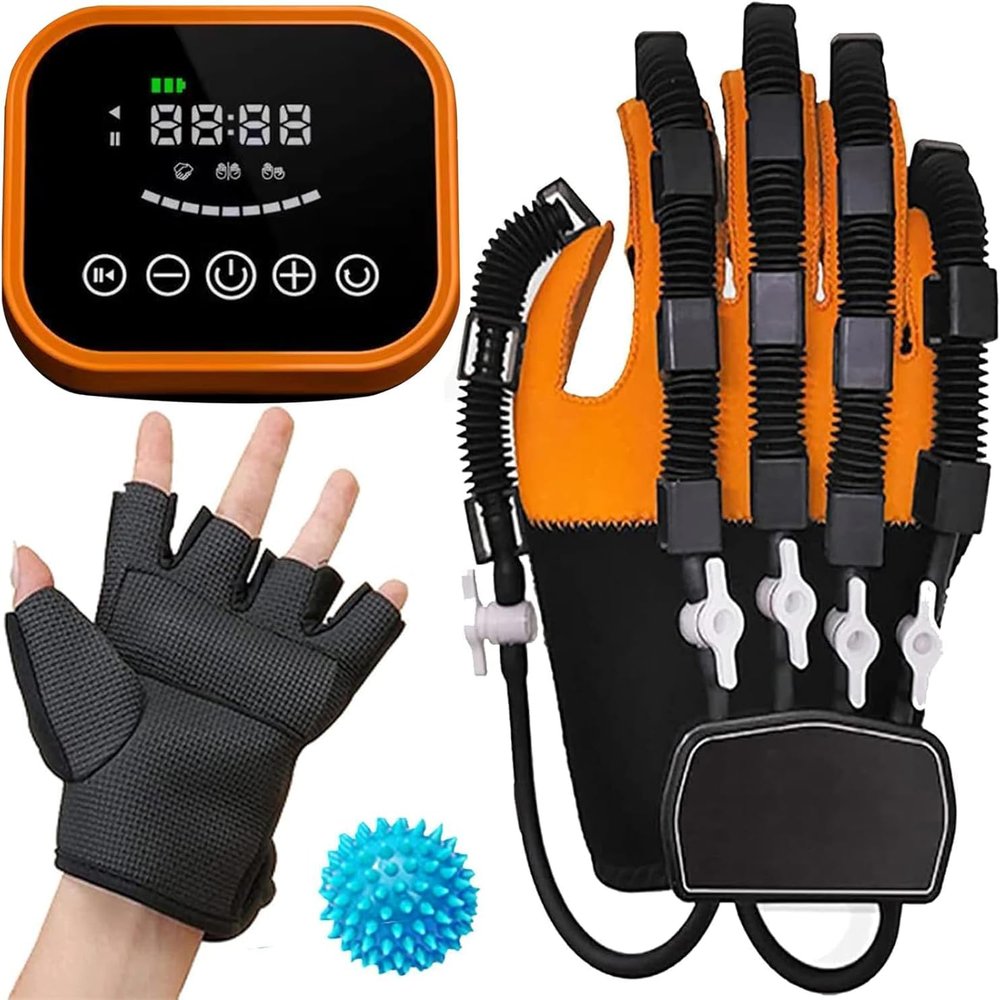XUETAO Rehabilitation Robot Glove, Robotic Hand Glove for Rehabilitation Training, Hand Exercise for Rehabilitation Support