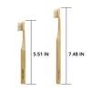 Gaia Guy Natural Bristle Bamboo Toothbrush Family Pack (NO Nylon - Boar Hair ONLY) - Totally Compostable & Biodegradable Boar Bristle and Bamboo Toothbrushes - Zero Waste - 4 Kids and 4 Adults view 4