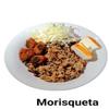 Birria Beef flavored rice & pinto beans arroz y frijoles pintos Michoacan morisqueta sabroso habichuelas view 4