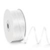 1/8" Wide x 100 Yards Single Face Polyester Satin Ribbon, Satin Ribbon for Crafts, Gift, Hair Bows, Wedding Party Decoration, Bow Making & Other Projects (White) view 1