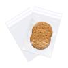 WEPOLY - 3" x 5" (100 Count) Clear Small Cellophane Bags - Self Sealing Cello Plastic Poly Bags- for Photo, Jewely, Bakey, Treats, Candies view 1