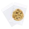 WEPOLY - 4" x 6" (100 Count) Clear Small Cellophane Bags - Self Sealing Cello Plastic Poly Bags- for Photo, Jewely, Bakey, Treats, Candies view 1