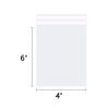 WEPOLY - 4" x 6" (100 Count) Clear Small Cellophane Bags - Self Sealing Cello Plastic Poly Bags- for Photo, Jewely, Bakey, Treats, Candies view 2