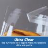 WEPOLY - 4" x 6" (100 Count) Clear Small Cellophane Bags - Self Sealing Cello Plastic Poly Bags- for Photo, Jewely, Bakey, Treats, Candies view 4
