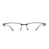 laureles 2023 Vintage Photochromic Bifocal Reading Glasses Men Business Fashion Metal Half Frame Reader (Blue, 2.25, multiplier_x) view 3