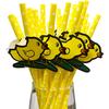 30 PCS Easter Decor Paper Straws for drinking Straw for Party Supplies,Easter,Juice,shakes,Smoothies,Cake pop sticks(Chick) view 1