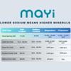 MAY Natural Spring Fine Ground Salt 1.2 lb - Hand-Harvested, Kosher, Microplastic-Free, Mineral-Rich for Electrolyte Drinks, Unrefined Healthy Salt for Cooking, Baking, Canning & Pickling view 2