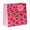 Funky Pink Leopard Themed Medium Gift Bag With Tag Gift Wrapping Essentials 689198 view 1