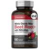 Horbach Nitric Oxide Beet Root Capsules | 180 Count | with Nitrates and Precursor | for Men and Women | Vegetarian, Non-GMO, Gluten Free Supplement view 1