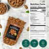 Dry Roasted Almonds Unsalted 16 oz (1 lb) Batch Tested Gluten & Peanut Free | No Oil | Whole | No PPO | Non-GMO | No Herbicide | Healthy Protein Boost | Premium Quality | Try the difference view 2