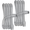 BISTRAS Premium Made in USA - 6 Foot Universal CPAP Tubing Hose - for All CPAP Machines | Standard 22mm, Gray (Pack of 2) view 1