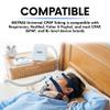 BISTRAS Premium Made in USA - 6 Foot Universal CPAP Tubing Hose - for All CPAP Machines | Standard 22mm, Gray (Pack of 2) view 4