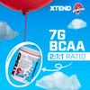 Xtend Original BCAA Powder Airheads Candy Flavor, 7g BCAA and 2.5g L-Glutamine, Sugar Free Post Workout Muscle Recovery Drink with Amino Acids for Men & Women, 30 Servings view 2