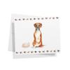Twigs Paper - Boxer Dog Note Cards - Set of 12 Blank Cards (5.5 x 4.25 Inch) with 12 Envelopes - 100% EcoFriendly Stationery - Made In USA view 2