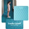 Greater Goods Colorful Designer Bathroom Scale: Non-Slip Silicone Cover, Hidden LED Display, Spot-On Precision, 400 lb Capacity view 2