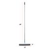 Rubber Bristle Broom for Hardwood Floors, Tiles, Carpets, Wood, and Vinyl Salon Broom, Rubber Squeegee Broom, Rug Broom, Rubber Rake for Human Hair, Pet Hair, Fur, Lint, Liquid, Grey, by Superio view 2