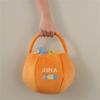 Personalization Universe Embroidered Eggcellent Name Orange Easter Treat Bag  Custom Kids & Baby Easter Egg Bag  Personalized Plush Easter Gift view 4