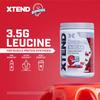 Xtend Original BCAA Powder Airheads Candy Flavor, 7g BCAA and 2.5g L-Glutamine, Sugar Free Post Workout Muscle Recovery Drink with Amino Acids for Men & Women, 30 Servings view 3