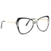 2pcs Transition Photochromic Rhinestone Bifocal Reading Glasses For Women Oversized Stylish Cat Eye Readers Sunglasses (2pcs-black&leopard, 2.75, multiplier_x) view 4