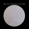 ONLYKXY White Leak-Proof Cup Cap Lid Liners Round Sealing Paper Pads Waterproof Spill Proof Paper for Plastic Drink Milk Tea Coffee Beverage Cup Leak Proof Film Sealing Film(250, 15cm/5.9inch) view 2