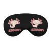 Cute Axolotls Sleep Mask Lightweight Blindfold Mask Eye Mask Cover with Adjustable Strap for Men Women view 1