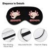Cute Axolotls Sleep Mask Lightweight Blindfold Mask Eye Mask Cover with Adjustable Strap for Men Women view 3