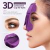 BeHoomi Sleep Mask, Premium Eye Mask for Sleeping, 3D Ergonomic Designed Sleeping Mask, Upgraded Light Blocking & Blindfold Sleep Masks for Women, Men (Purple) view 3