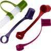 10pcs Mixed Color Caps Drinking Straw CAPS for 3/8" Diameter Straws - - straw cover - straw caps covers - Mixed color view 1