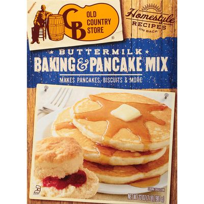 Cracker Barrel Old Country Store Buttermilk Baking and Pancake Mix 32 Ounce (Pack of 2)