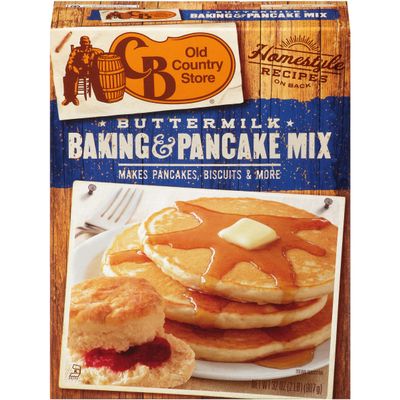 Cracker Barrel Old Country Store Buttermilk Baking and Pancake Mix 32 Ounce (Pack of 6)