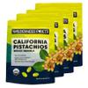 Wilderness Poets, Organic, Whole, Raw Pistachios - Grown in California, Fresh, Bright Green, Unsalted, Unroasted, Bulk Size - 5 Pound (Pack of 4) view 1
