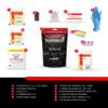 Bleeding Control Zip Pack with QuikClot, Celox, Gauze Pads, Triangular Bandage, BZK Wipes, Nitrile Gloves, Tape  Trauma First Aid Kit for Emergency Use view 2