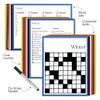 Keeping Busy Crossword Large Print Adult Puzzle 6 Reusable Sheets, Clue Guides & Marker Dementia Activities for Seniors | Alzheimers Activities for Dementia Patients | Best Gifts for Dementia Patients view 4