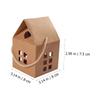 ARTIBETTER 45pcs Handheld House Shaped Paper Candy Boxes for Parties Weddings and Christmas Multi-Purpose Treat Holders Beautiful Design view 2