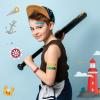 BBTO 300 Pcs 10 Styles Cartoon Bandages Adhesive Flexible Colorful Cute Bandages Waterproof Breathable Protect Scrapes and Cuts for Who Always Has a Boo-Boo(Stylish Style) view 3