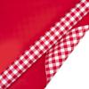 WRAPAHOLIC Reversible Wrapping Paper - Mini Roll - 17 Inch X 33 Feet - Red and White Plaid Design for Birthday, Holiday, Wedding, Baby Shower view 2