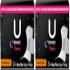 U by Kotex Sanitary Pads, Ultra Thin, Overnight, 48 Count Pack of 2 | Teen | With Wings | Unscented view 1