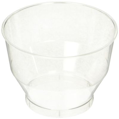 Bluesky Trading MiniWare Clear Stackable Bowls With Lids (6 Oz.) - Pack Of 6 - Sleek Design, Perfect for Meal Prep, Snacks, & Food Storage
