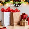 Bobobag 100 Sheets 20"X14" Red Tissue Paper Bulk for Gift Bags Wrapping Paper,Christmas Weddings Birthday Showers Arts Craft Party Favor Decoration view 3