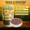 Danodia Foods Finger Millet Ragi Flakes (2lbs / 950g) | Roasted & Ready-to-Eat Whole Grain Superfood | High Fiber, Gluten-Free, Low GI | Ideal for Breakfast, Porridge, Smoothies, Snacks view 3